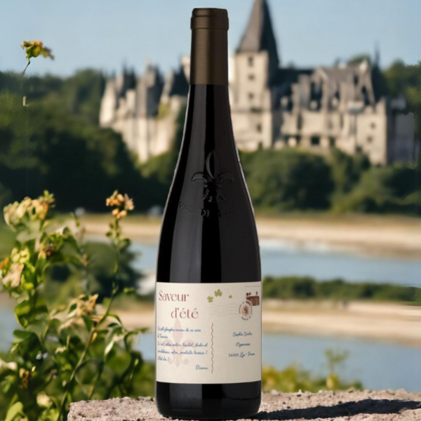 Saveur d'été vin rouge léger de Touraine