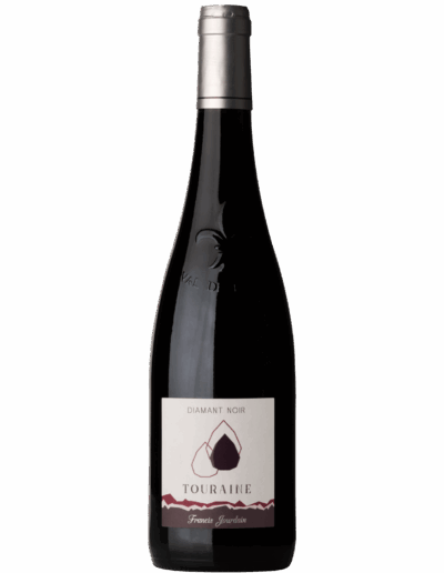 Bouteille de Touraine Rouge - Cuvée Diamant Noir - des Vignobles Jourdain