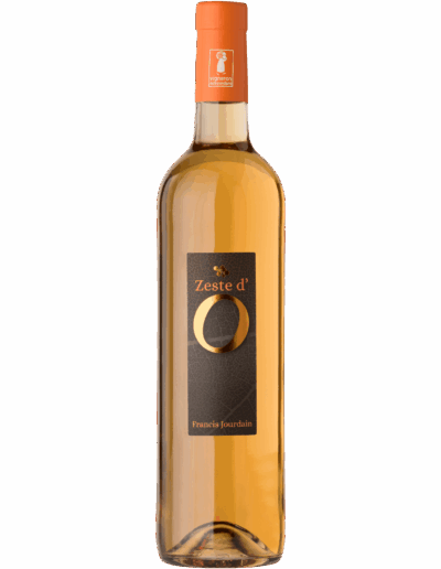 Bouteille de Vin de France Orange - Cuvée Zeste d'O - des Vignobles Jourdain