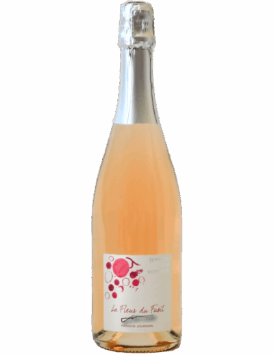 Bouteille de Méthode Traditionnelle Rosé- Cuvée La Fleur de Fusil - des Vignobles Jourdain