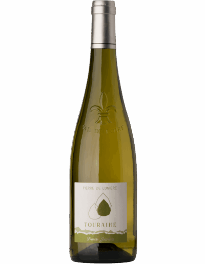 Bouteille de Touraine Blanc - Cuvée Pierre de Lumière - des Vignobles Jourdain